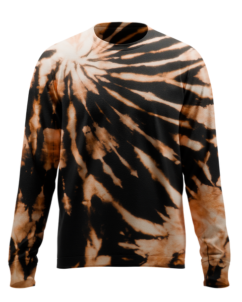 Haute Fudge Sundae Long Sleeve Bleached T-Shirt